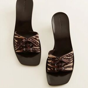 Marceline Heeled Sandal reformation size 9